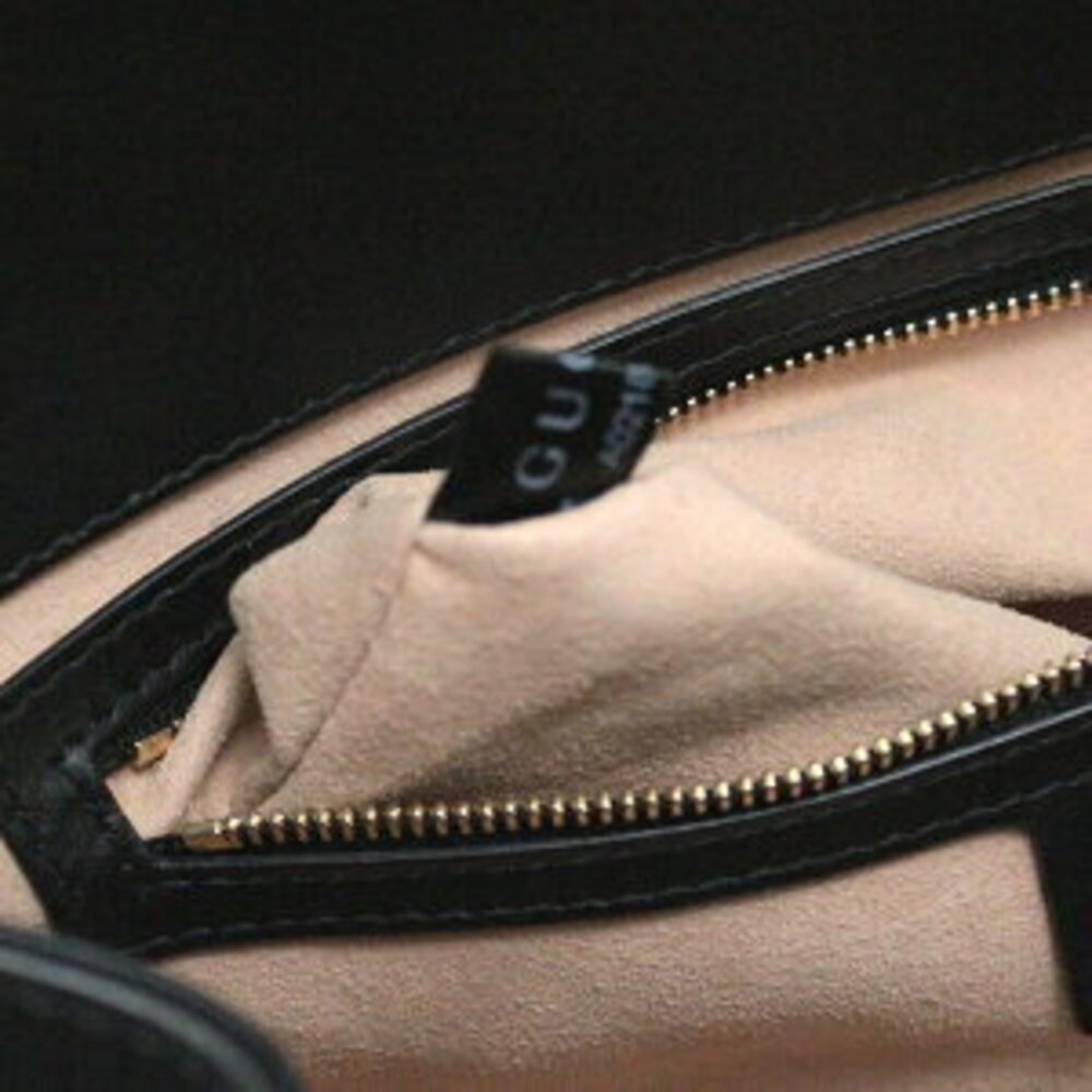 Gucci Bamboo bag tote shoulder leather black - Picture 7 of 7
